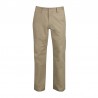PANTALON CLASICO CON BOLSILLOS COLOR KAKI
