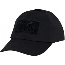 Gorra negra con velcro