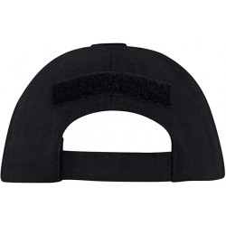 Gorra negra con velcro parte posterior