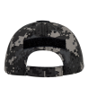 Gorra táctica pixelada con velcro parte posterior